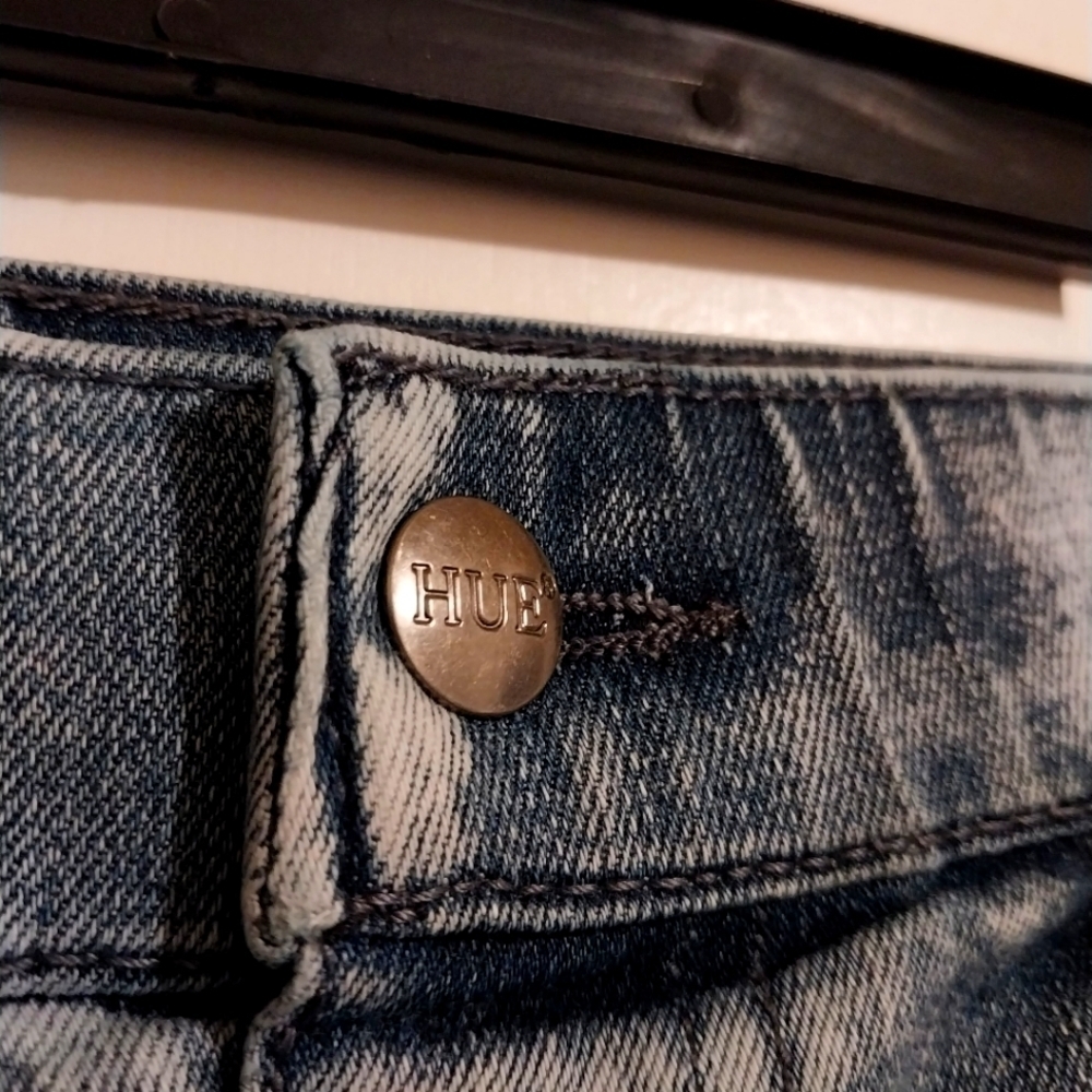 Distressed jeans